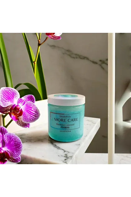 VUCÜT PEELİNG Body Scrub Orkide Kalıcı Koku Batık Önleyici ve Nemlendirici