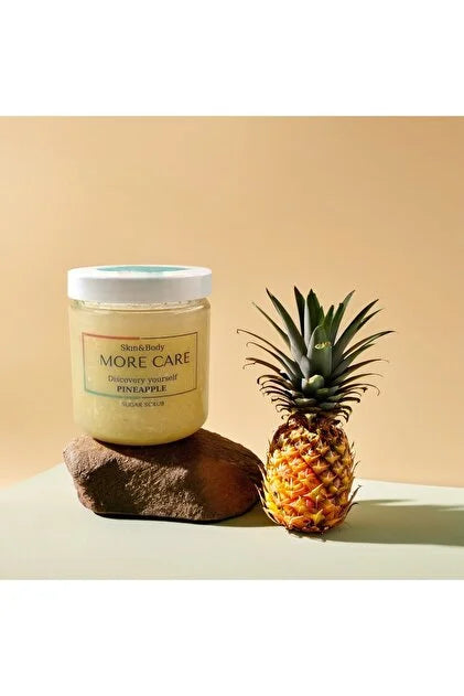 Vucüt Peeling Body Scrub Ananaslı Kalıcı Koku Batık Önleyici ve Nemlendirici