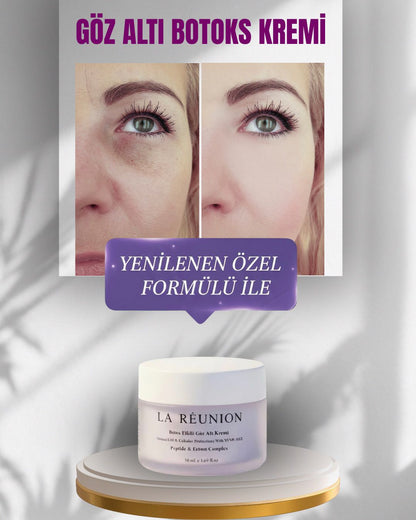 Göz Altı Botox Etkili Yoğun Kırışıklık Karşıtı Krem Anında Etki