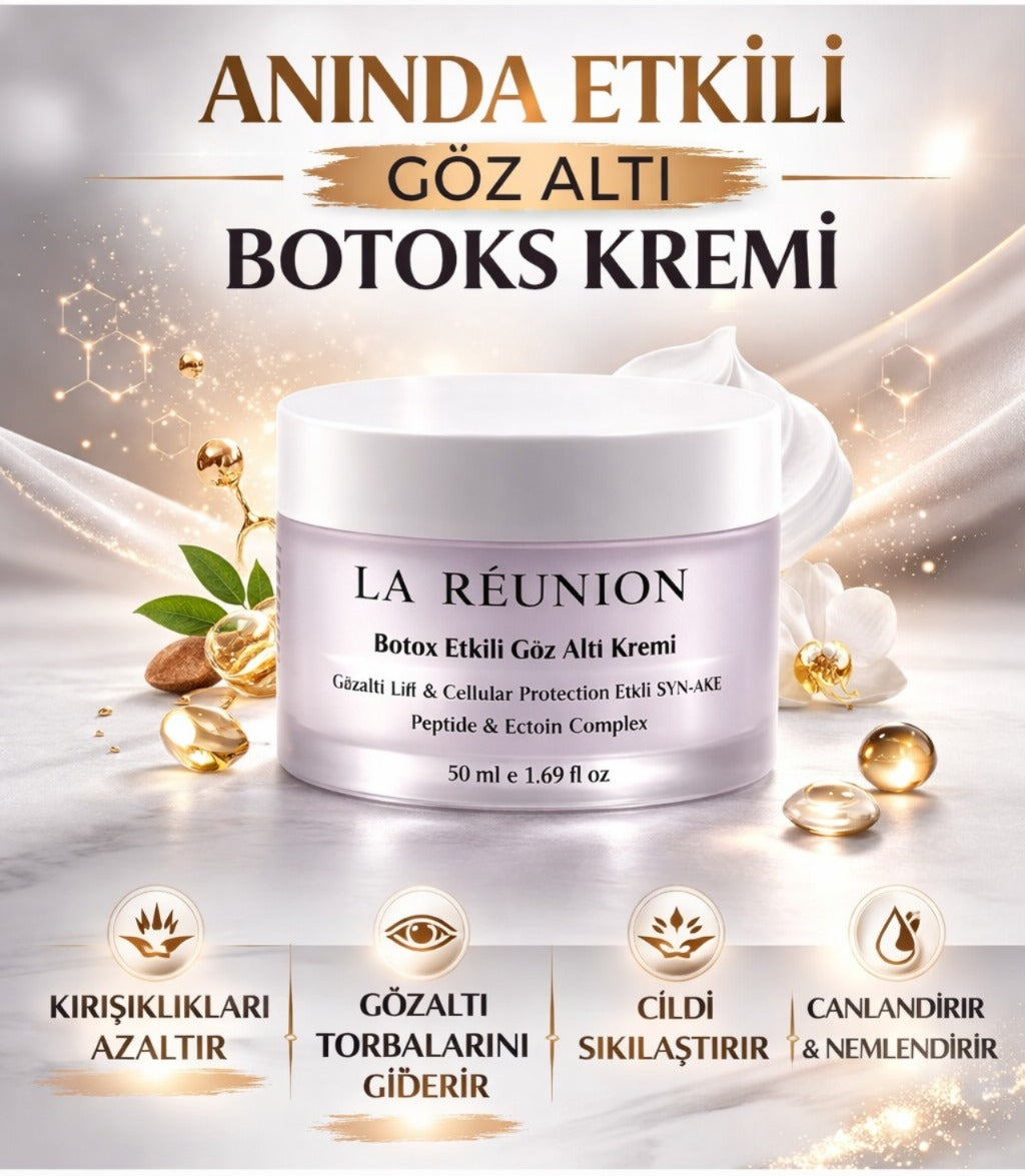 Göz altı botoks etkili kırışıklık karşıtı krem